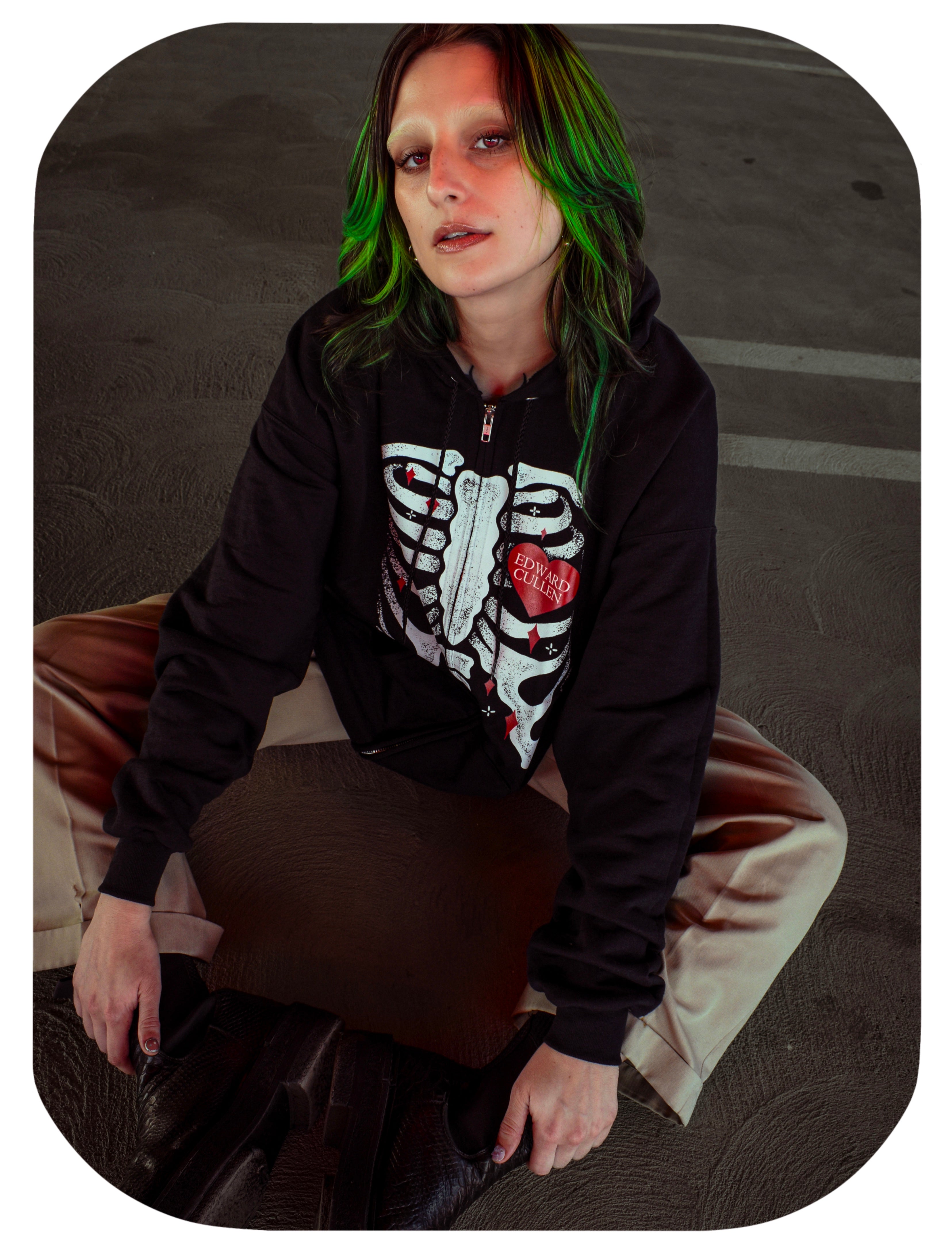 Skeleton - Zip up